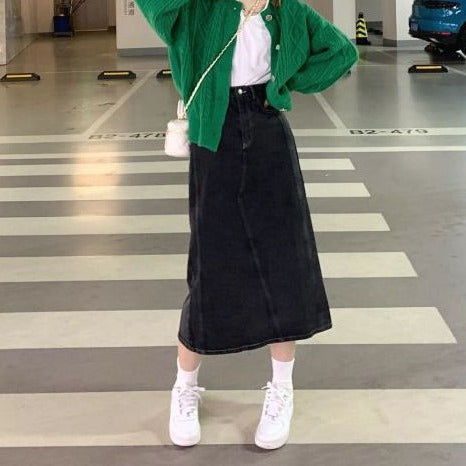 Retro Sweater Cardigan Coat Women