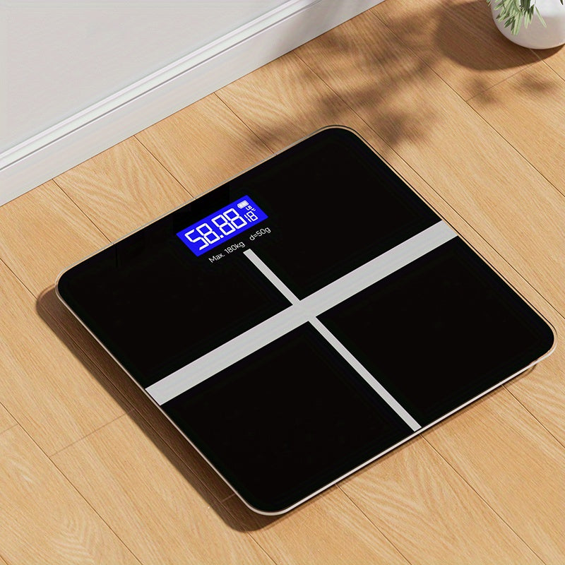 Weight Scale Electronic Scale, 396 Pound Digital Bathroom Scale, High-precision Weight Scale With LCD High-definition Display Screen And Temperature Display (switchable Between KG And Pounds), Ultra W