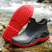 Unisex Short Rain Boots for All-Seasons