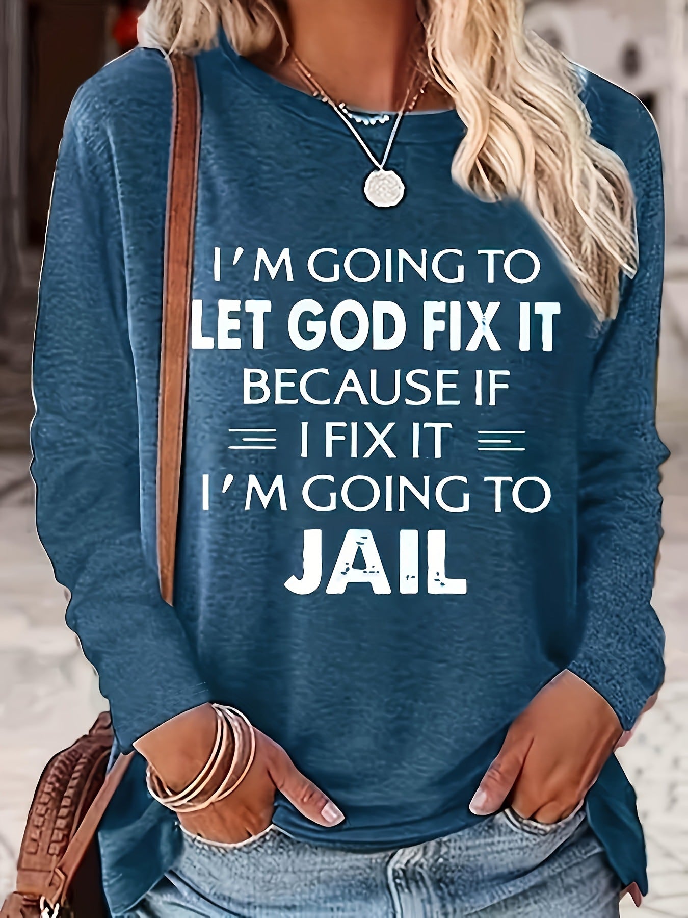 Plus Size 3D Print Long Sleeve Casual Sweatshirt