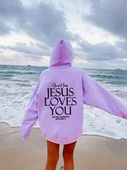 Dear Person Behind Me Positivity Hoodie with Pocket