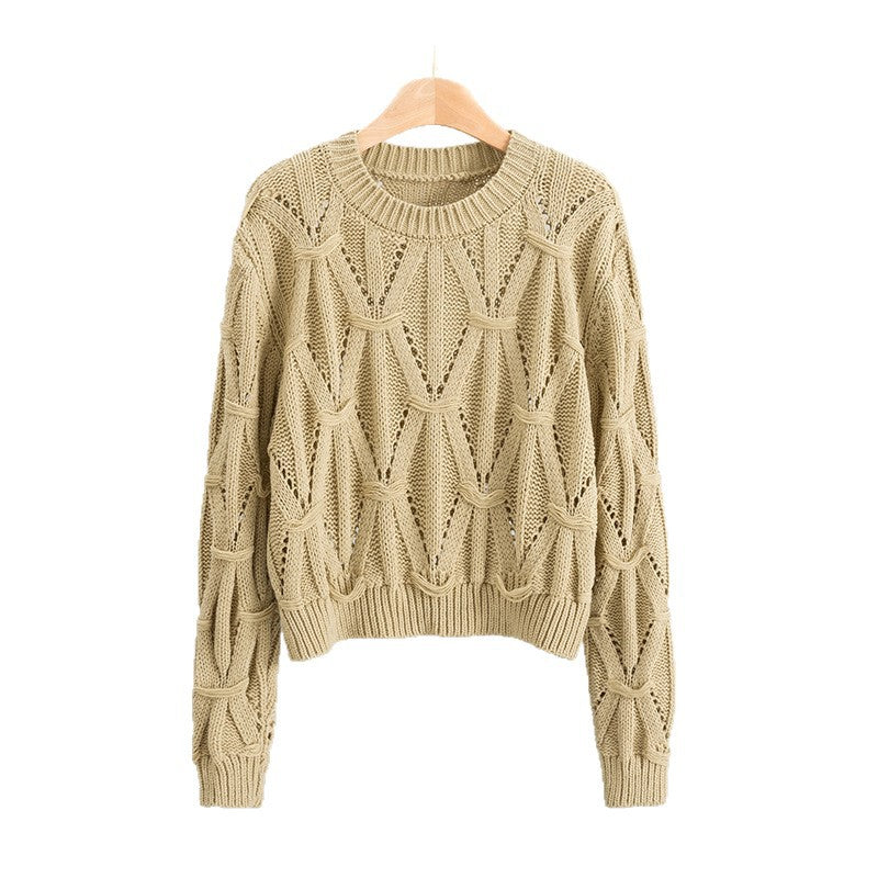 Thickened Korean Style Twist Thread Thermal Sweater