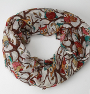 Owl Print Scarf Wrap