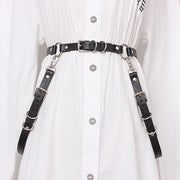 Adjustable Leather Belt Chain Waist Chain for Women