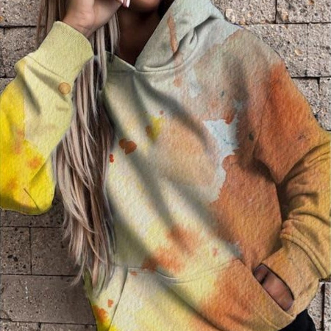 Cozy Women's Thick Long-Sleeve Hooded Sweater