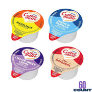 Coffee Mate Liquid Creamer Singles – Variety Pack of 60 Servings (4 Flavors)