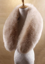 Warm Faux Fur Shawl
