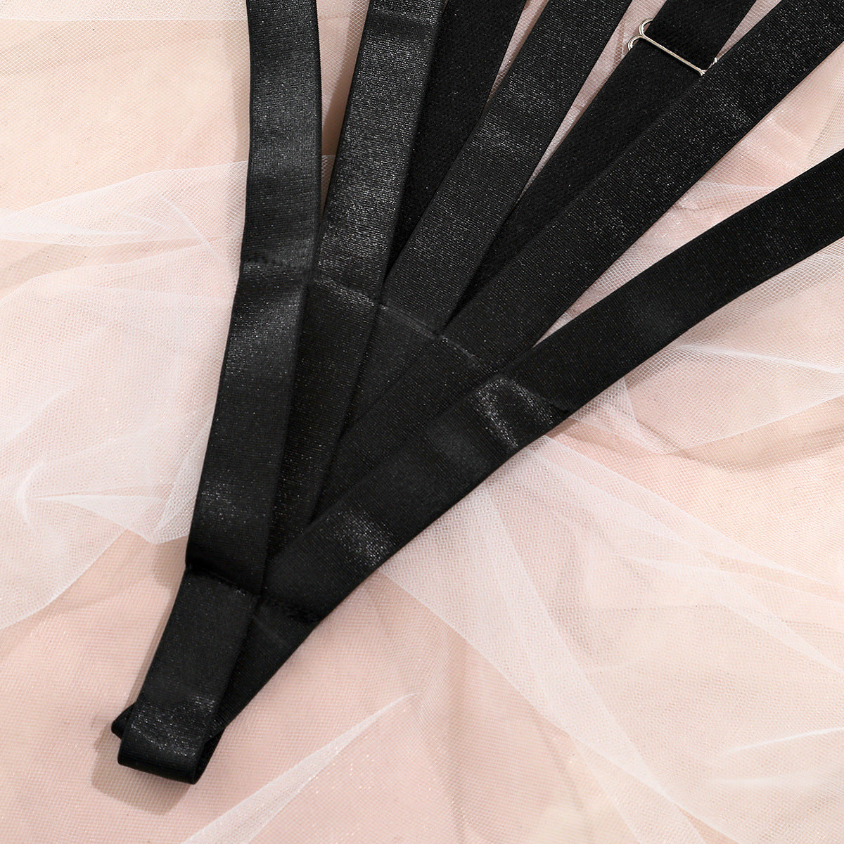 Minimalist Sexy Elastic Suspender Jumpsuit Lingerie