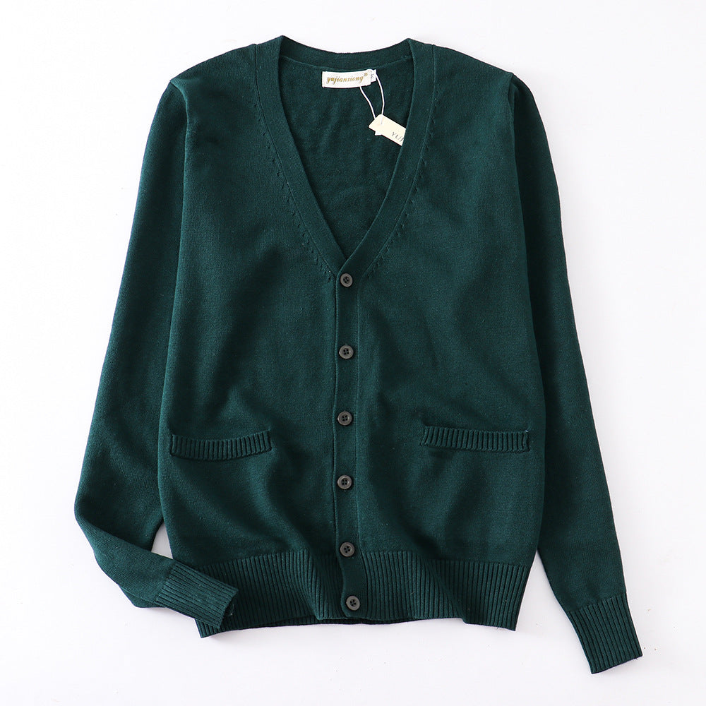 Womens Fashionable Retro Casual Knitted Cardigan