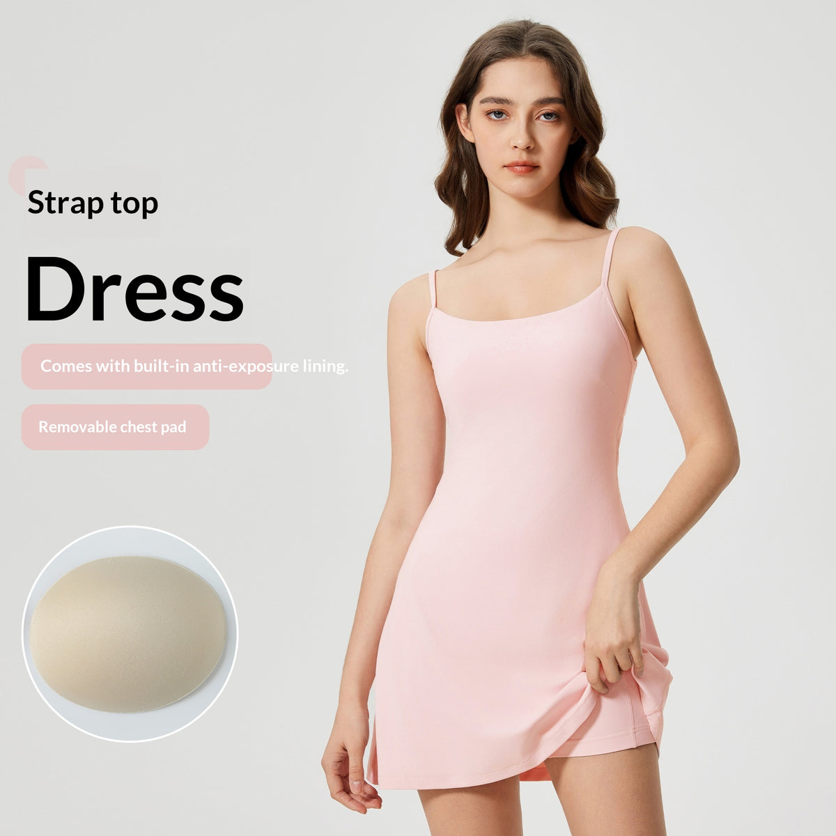 Womens Sexy Camisole Gym Yoga and Tennis Skirt