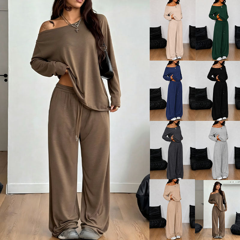 Casual 2pc Pants Set