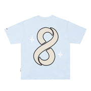 Men's Digital 8 Print Cotton Short-Sleeve Tee