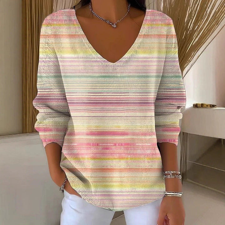 Long Sleeve Sweater Autumn and Winter Printing Fashion Loose Cool Sweaters Women's Clothing