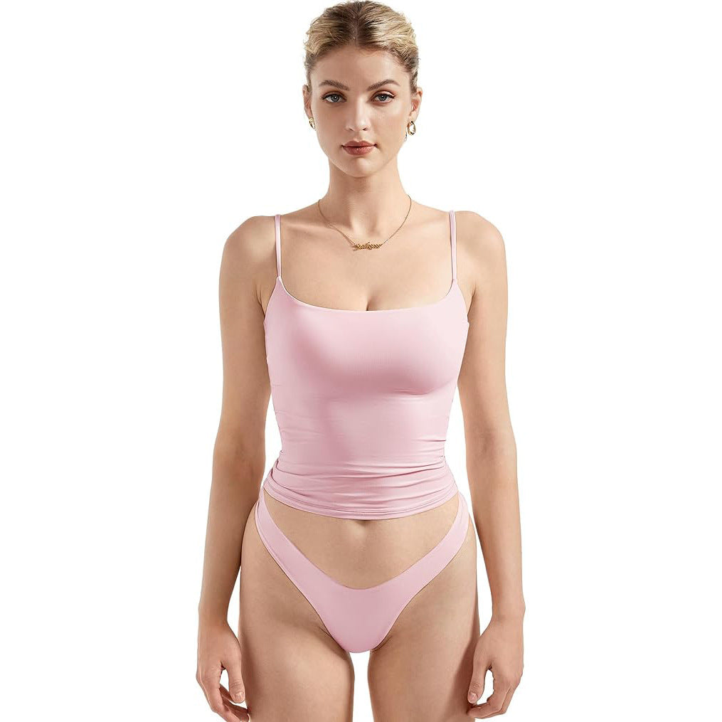 Women's Sleek Sling Romper Vest Jumpsuit