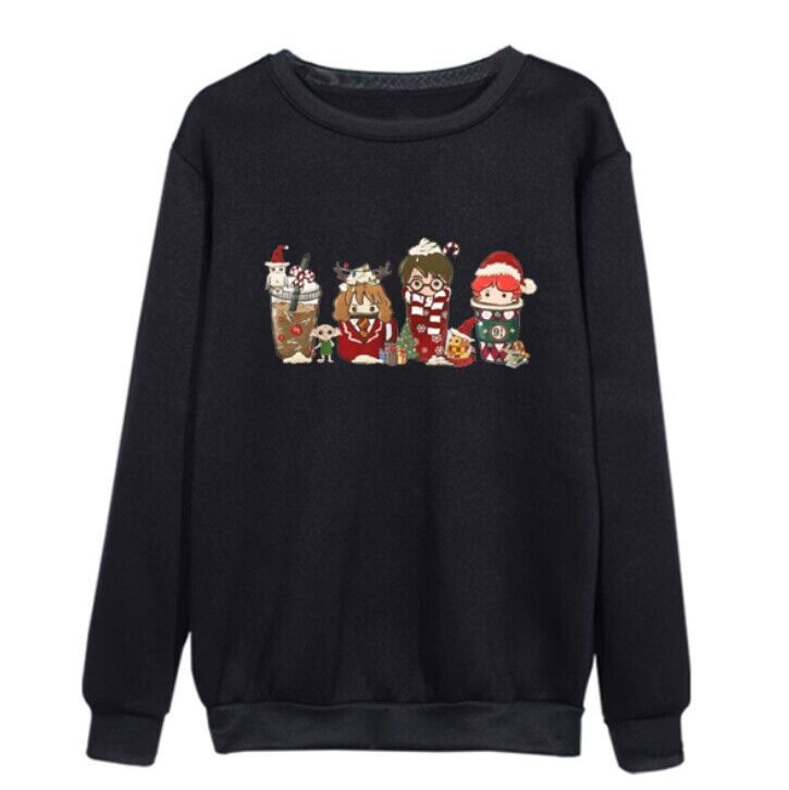 Women's Magic Wizard Christmas Sweatshirt Holiday Pullover