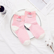 Cute Peach Socks for Women