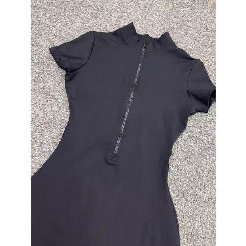 Women's Slim Fit Fitness & Dance Short Romper