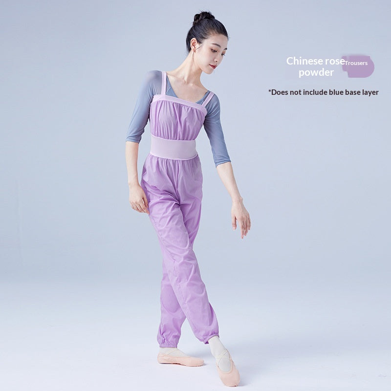Women's Fitness & Ballet Warm-Up Sweat Bodysuit