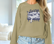 Chic Solid Color Long Sleeve Sweatshirt for Women