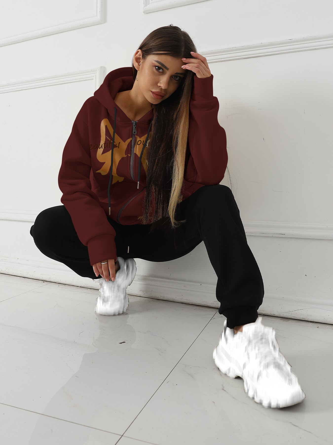 Cozy Women's Long Sleeve Sweatshirt for Everyday Comfort