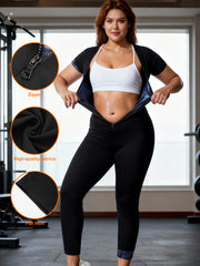 Women's Sweat Enhancer Sauna Jumpsuit & Waist Trainer
