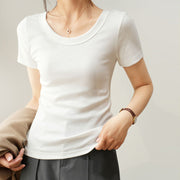 Slim Fit Women's T-Shirt – Lightweight, Stretchy, Effortless Style
