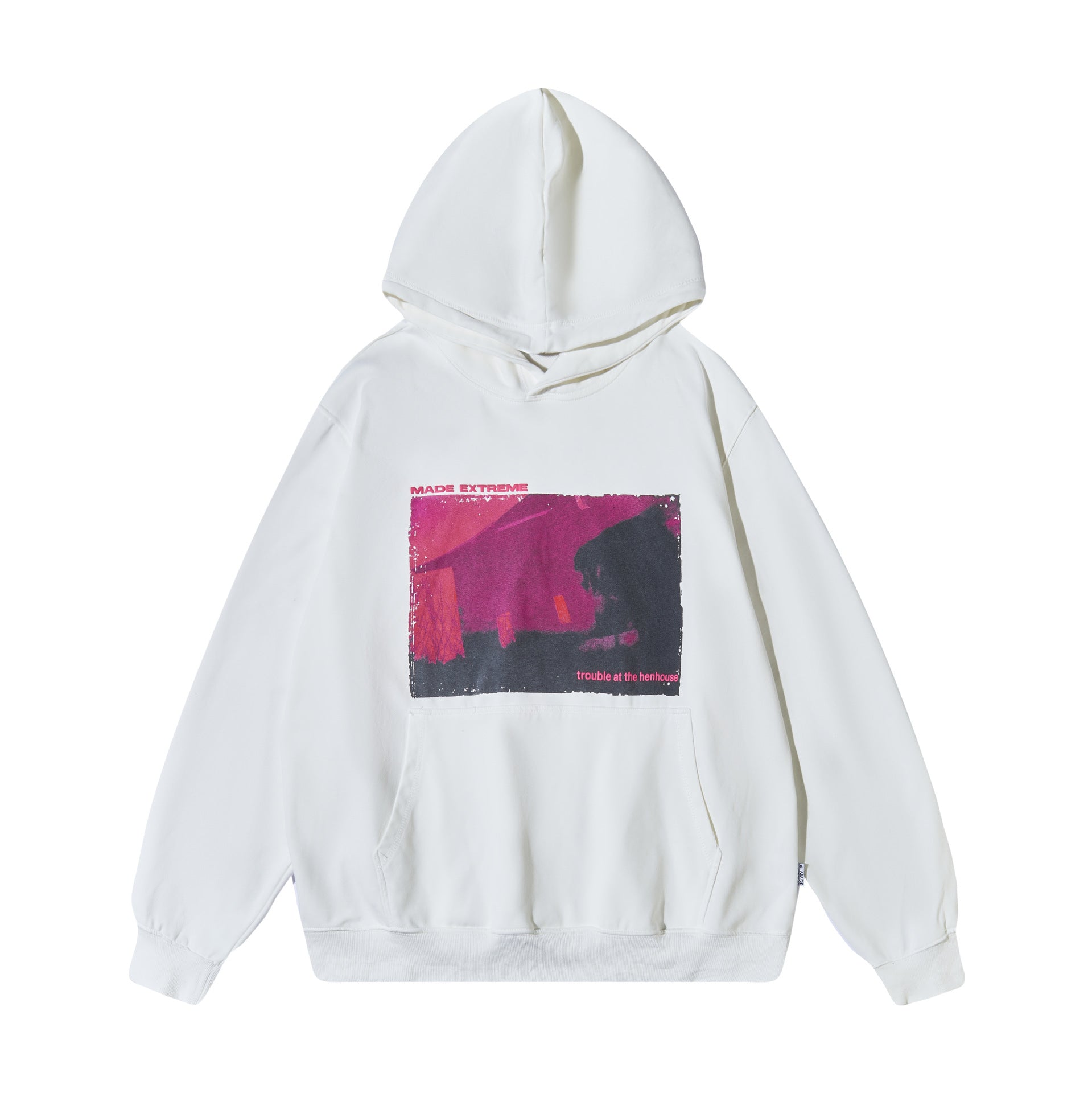 Streetwear Band Print Oversized Unisex Sweatshirt
