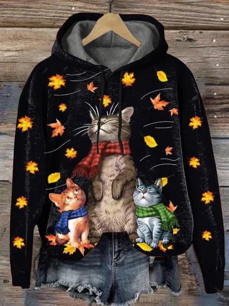 Women's Cozy Casual Drawstring Pullover Hoodie
