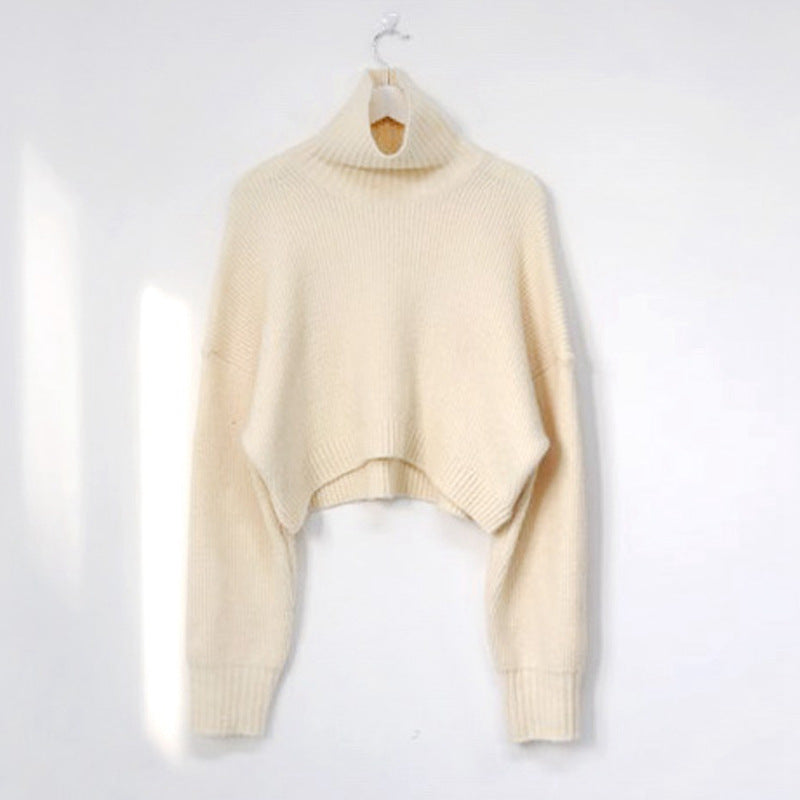 High Neck Thickened Warm and Good Quality Pullover Sweater
