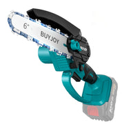 Mini Cordless Electric Pruning Chainsaw – Lightweight Handheld Saw with Splash Guard and Safety Lock