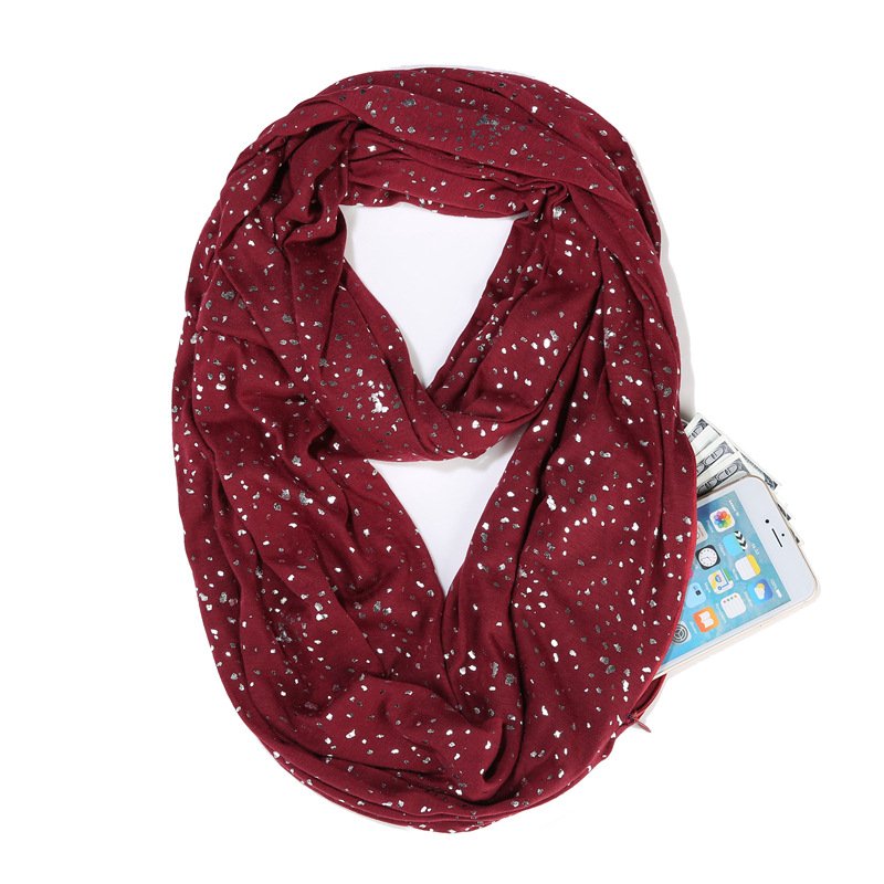 Add a Touch of Elegance with Sequin Dot Scarf