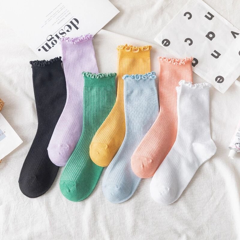 Warm Cozy Wood Pattern Socks for Women