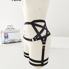 Gothic Garter Leg
