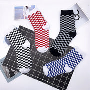 Wild Plaid Socks for Men & Women