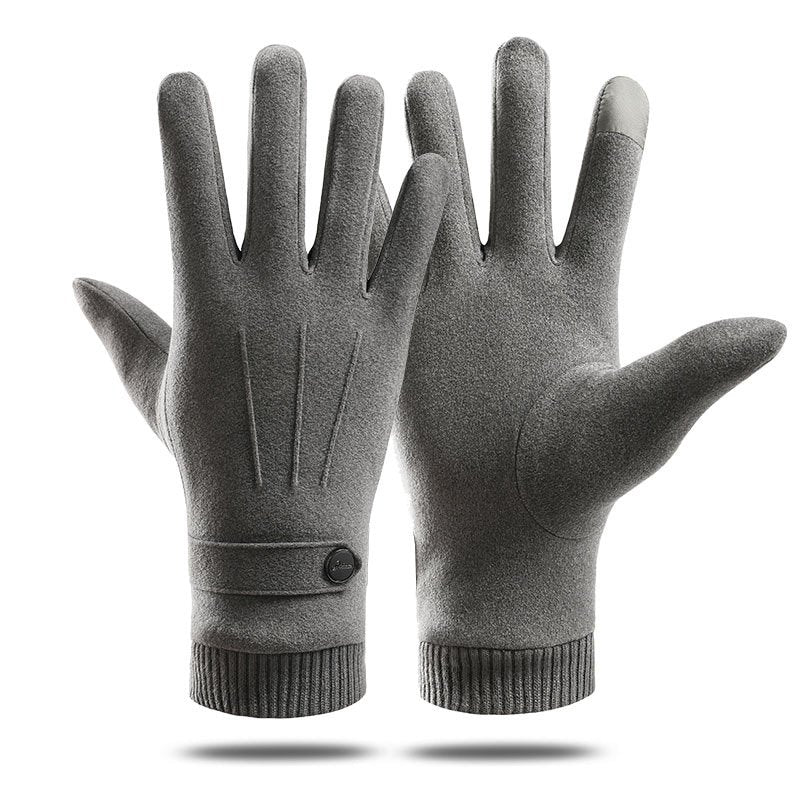 Touch Screen Velvet Gloves for Winter