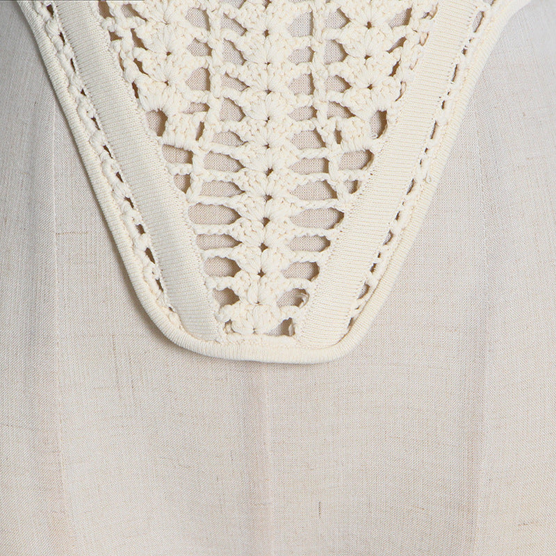 Chic See-Through Fishbone Sling Vest for Women
