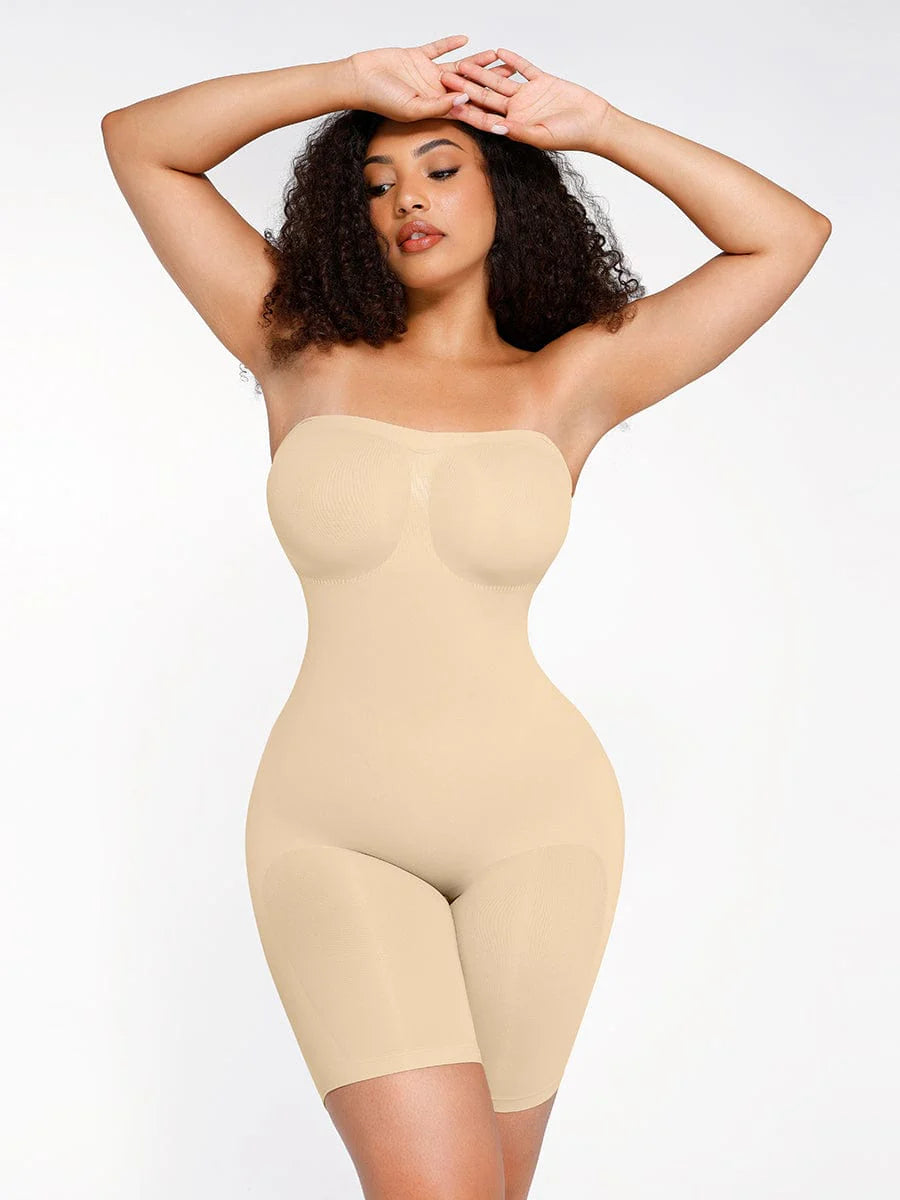 Strapless Tummy Control Butt Lifting Shapewear
