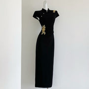 Summer High-end Vintage-inspired Cheongsam Dress