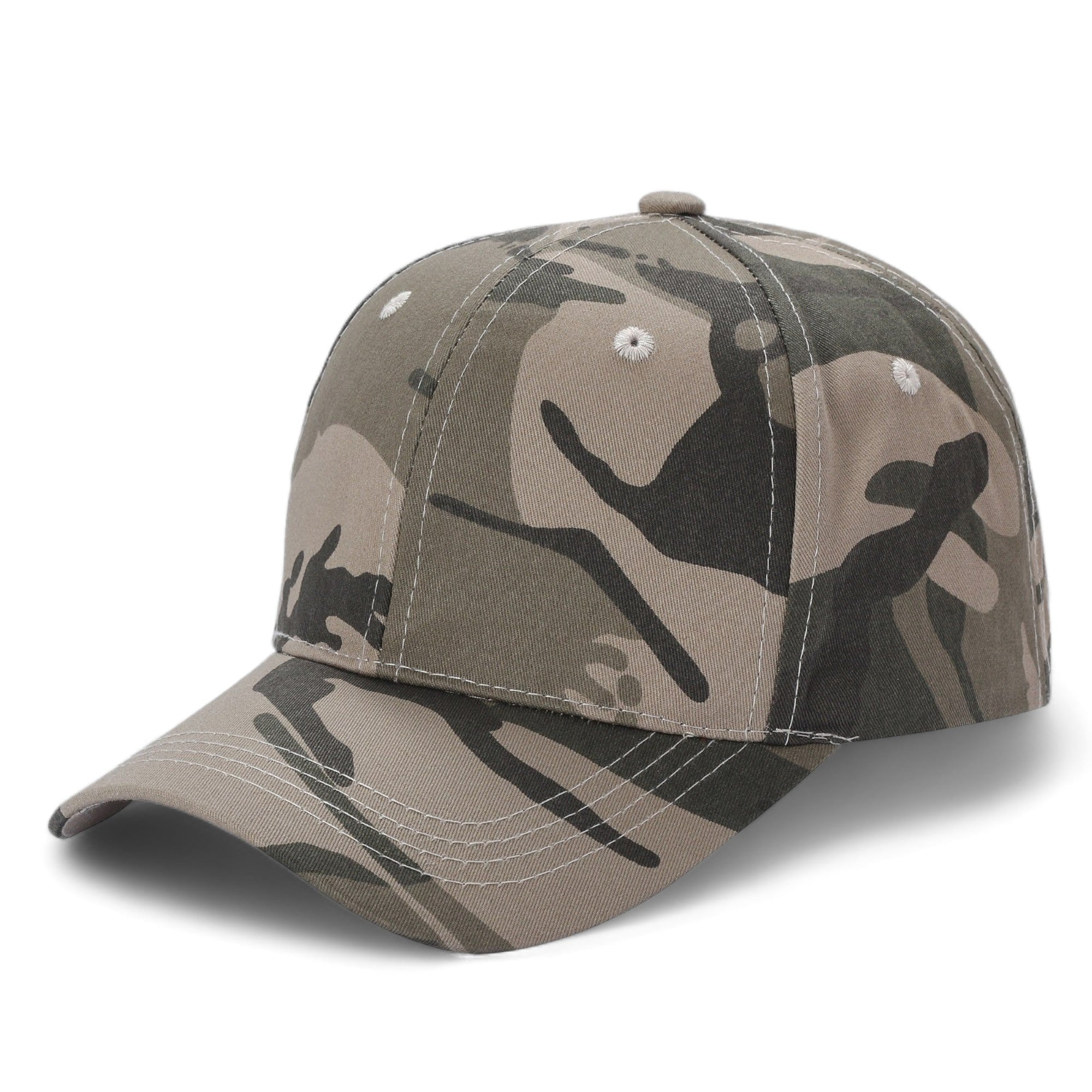 Unisex Premium Adjustable Baseball Cap – Solid Plain Color with Curved Visor