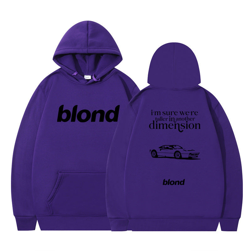 Cozy Fleece Geometric Casual Hoodie