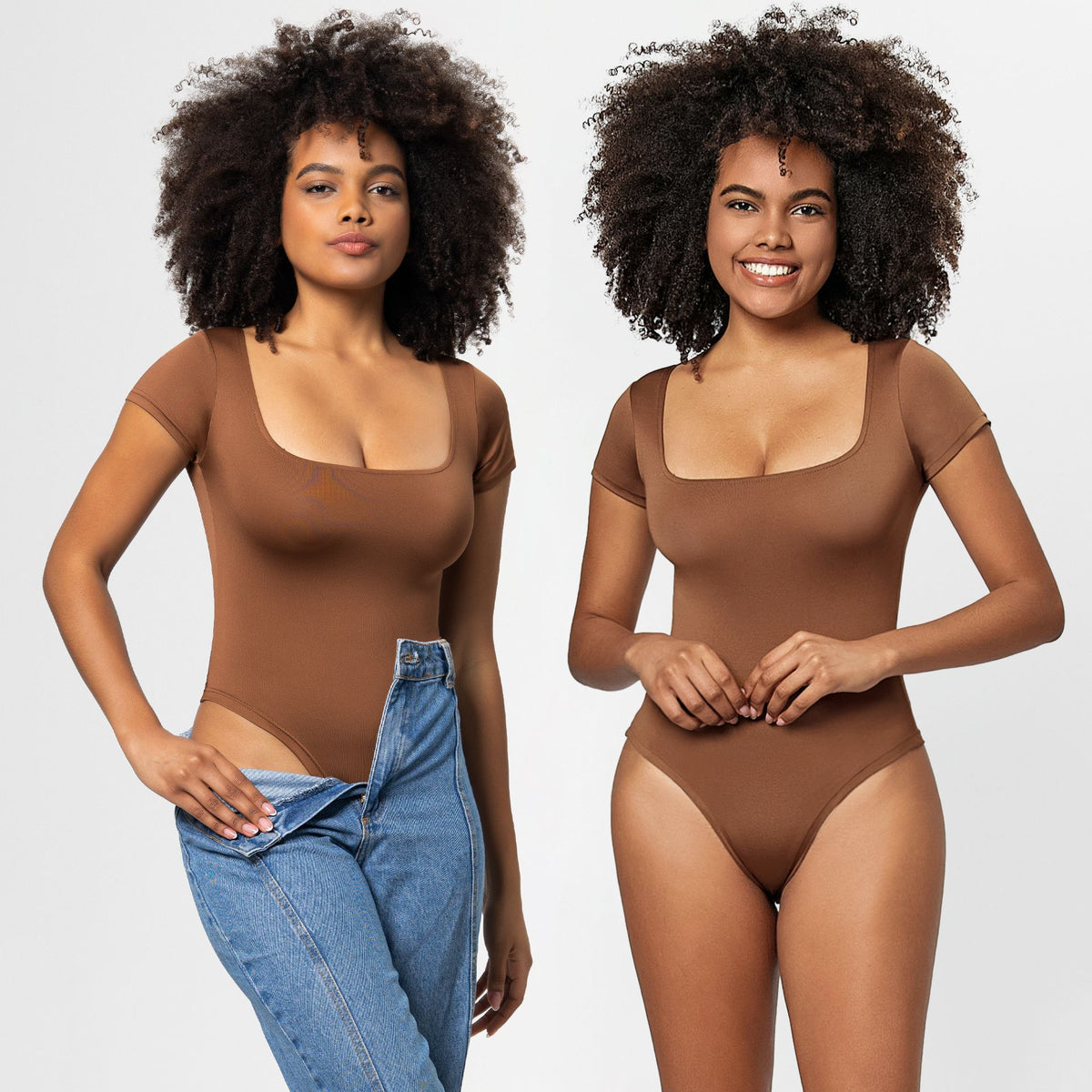 European And American Womens Off-shoulder Bodycon Jumpsuit Solid Color