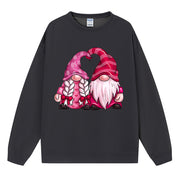 Casual Plus Size Crew Neck Pullover Sweatshirt