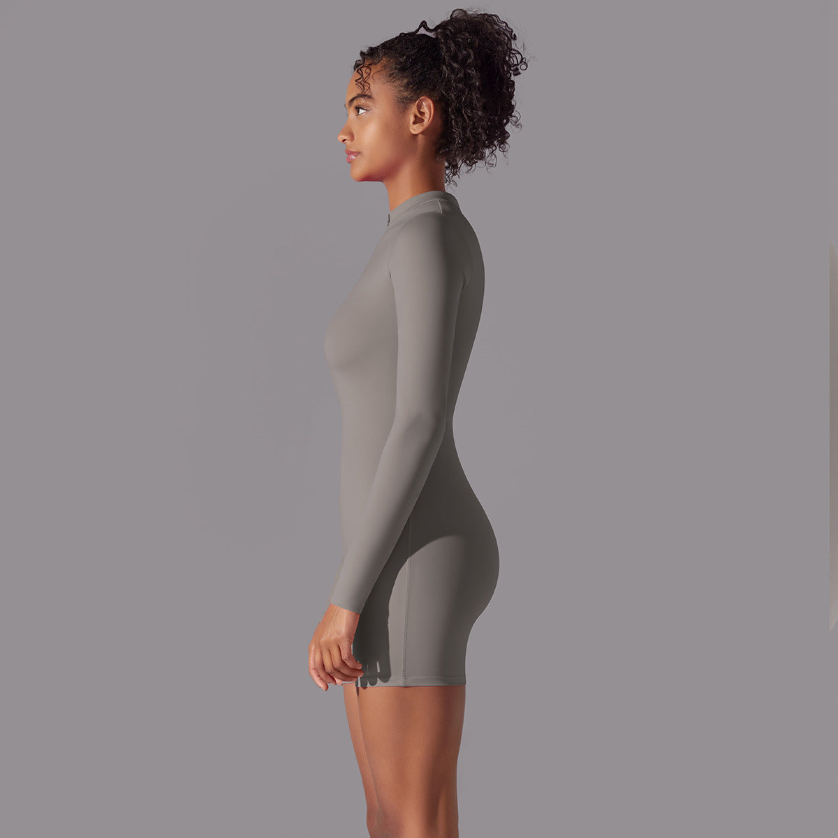 Long Sleeve Fitness Jumpsuit for Dance & Sports