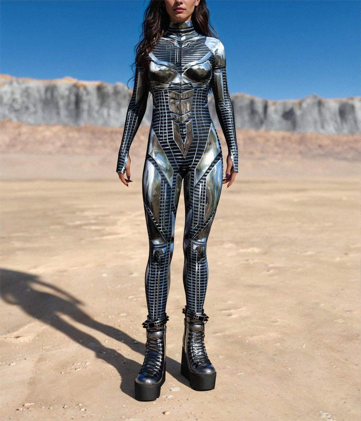 3D Digital Printing One-piece Play Costume