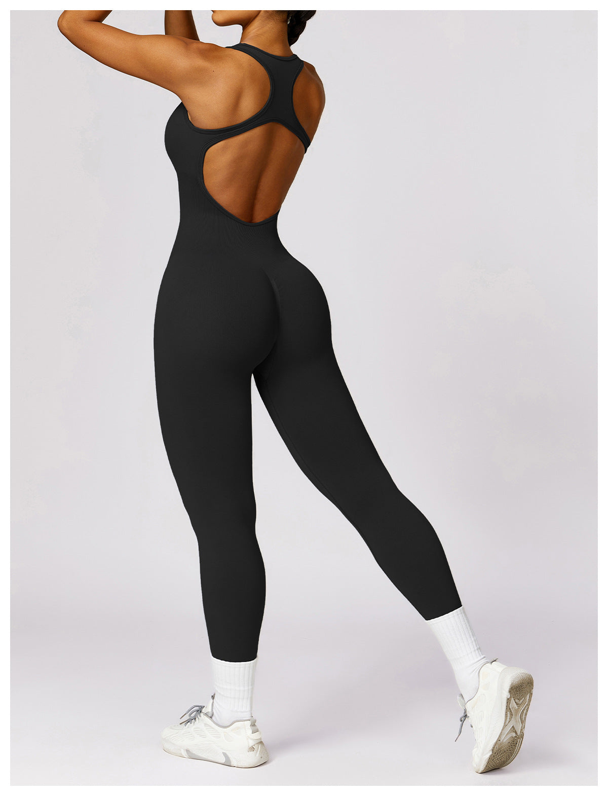 Women's Back-Shaping One-Piece Sports Romper