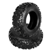 Pair of Sturdy Rubber ATV Tires DAV110 for All‑Terrain Vehicles and Riding Lawn Mowers