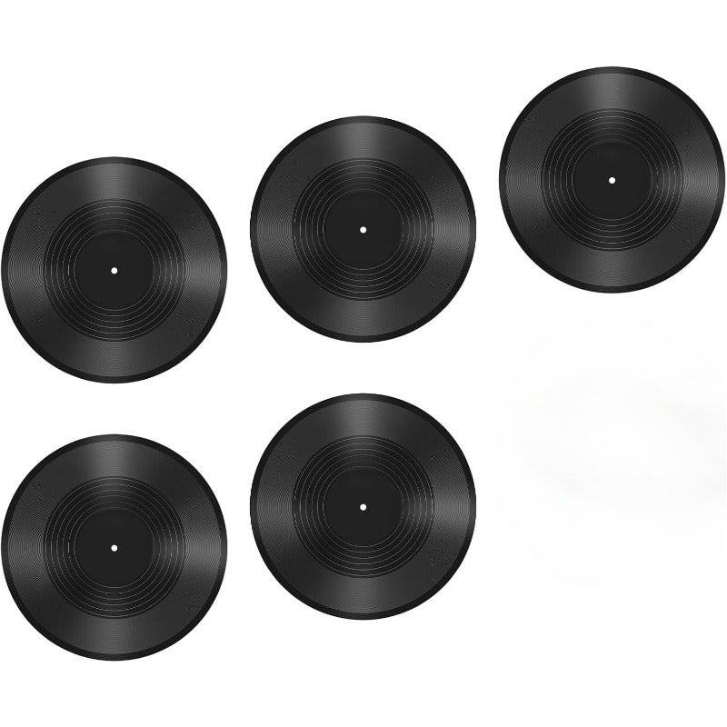 12-Inch Vintage Vinyl Record Wall Decor Set