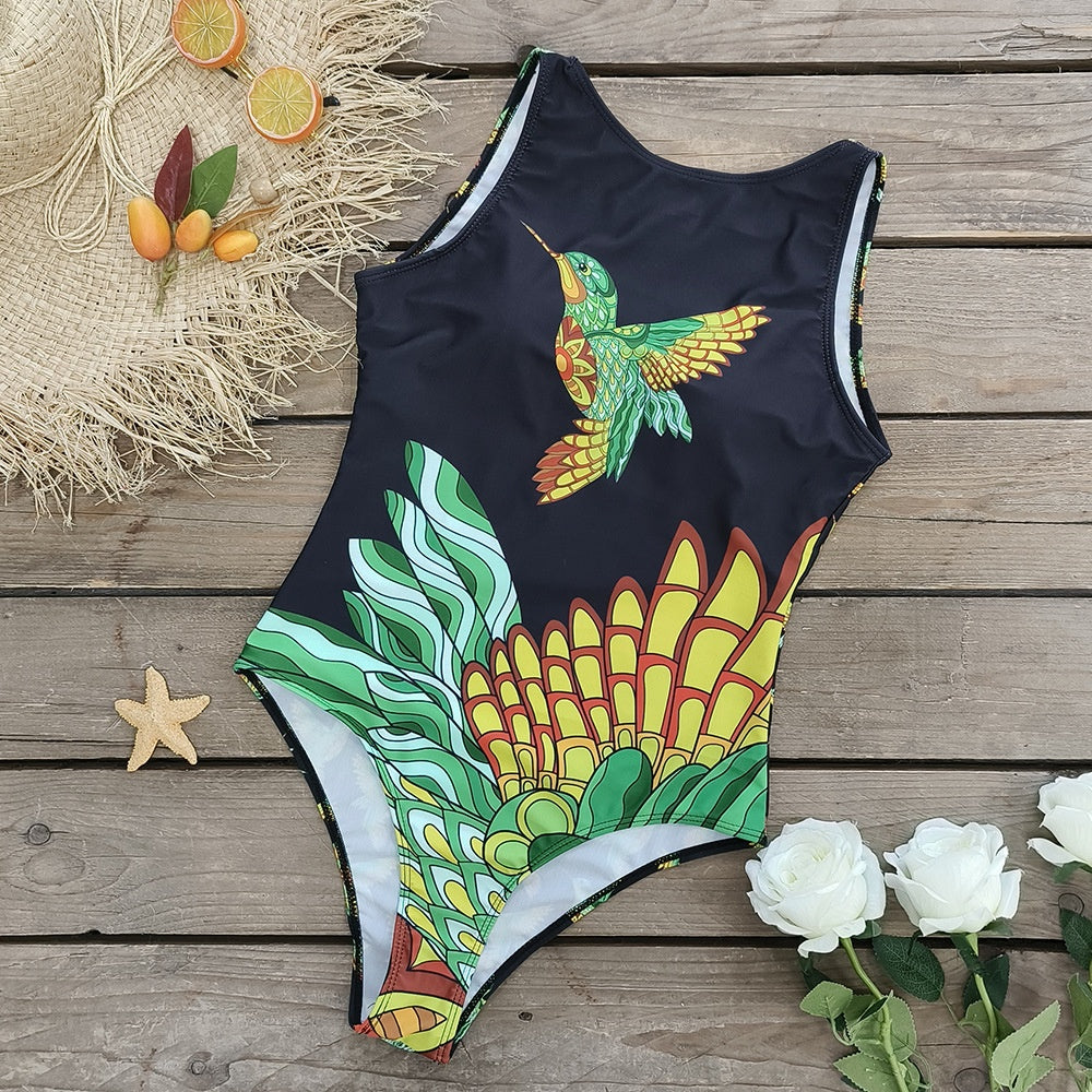 Women's Summer Bikini Swimsuit with Chest Pad