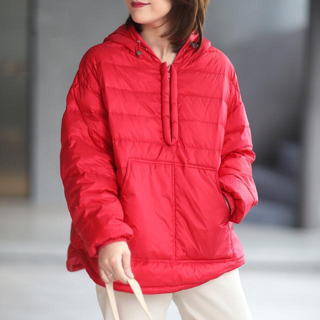 Women's Lightweight Slimming Winter Cotton Coat Hoodie