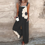 Fashion Women's Wear Vintage Print Jumpsuit